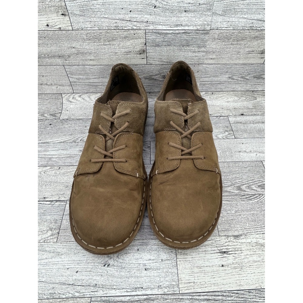 Clarks Womens Brown Leather Lace Up Oxford Comfort Casual Shoes Size‎ US 9